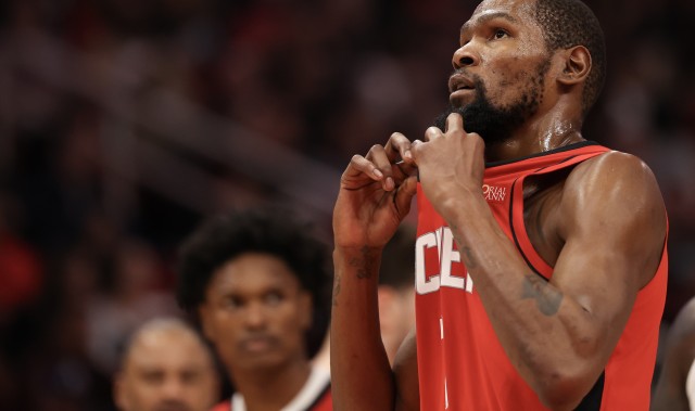 耀世娱乐平台-杜兰特：这场比赛有季后赛氛围 各队都开始发力&amp;未来比赛会更激烈