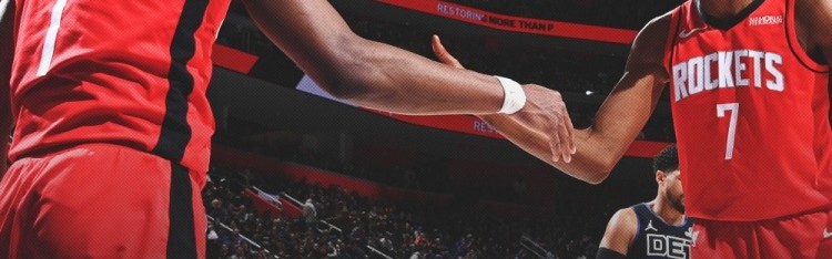 正负值最高二人组！火箭赢球海报：封面为杜兰特+阿门击掌瞬间